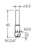 D6.5超小型接近開關插件式
